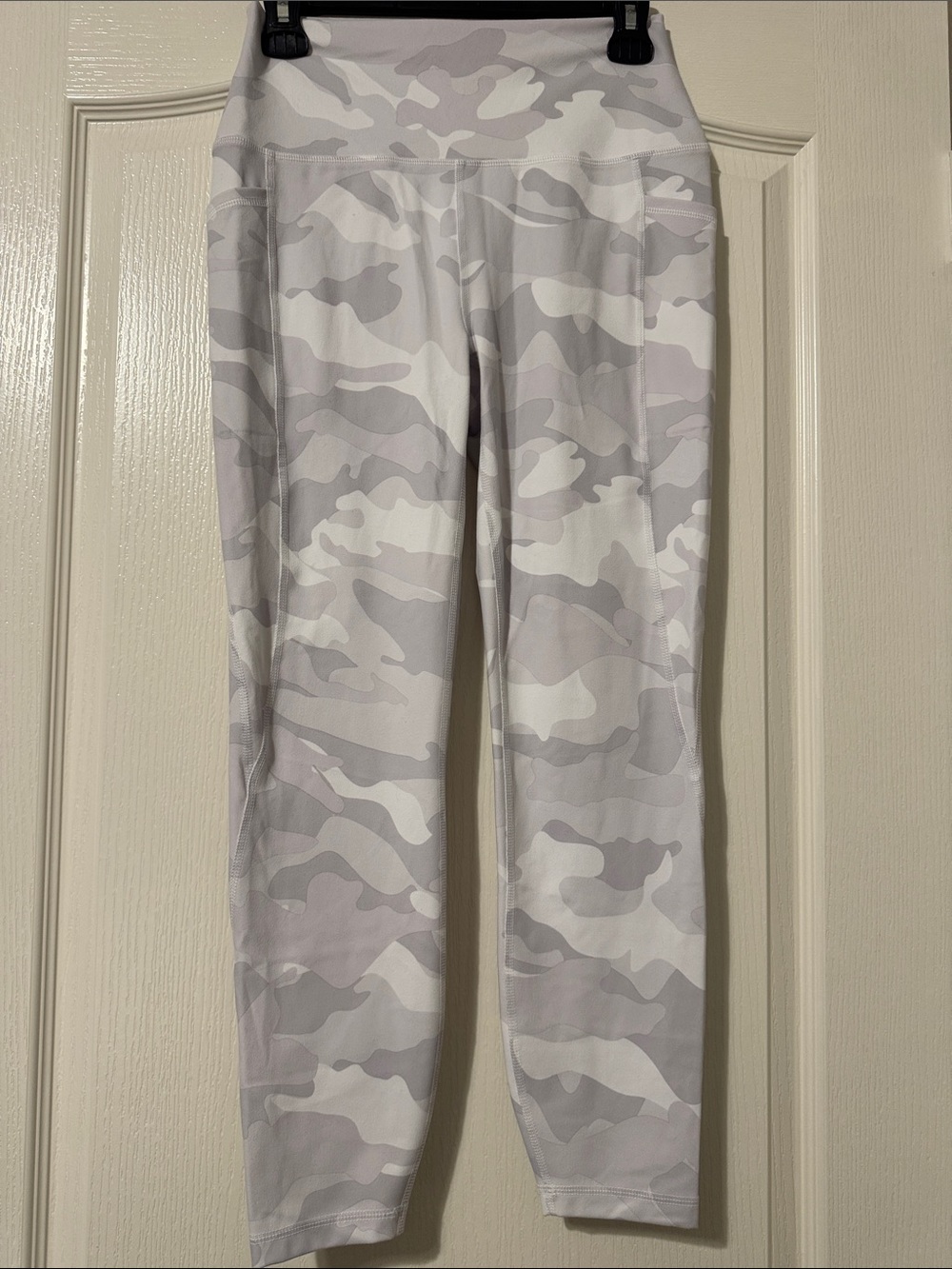 RBX Light Gray & White Camo High-Rise Leggings